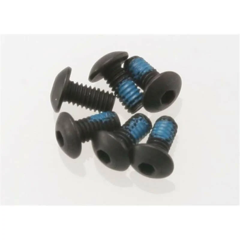 6 Vis BTR Tete Bombée 2,5x5mm Traxxas 3347