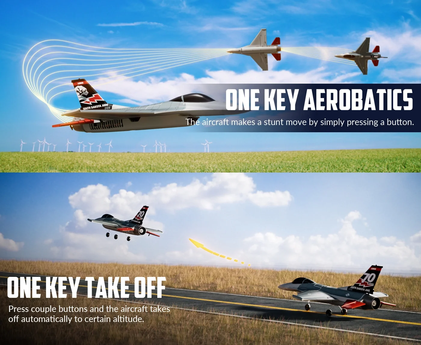 Avion F16 Fighting Falcon Gyro Brushless 4CH 300mm RTF - Image 10