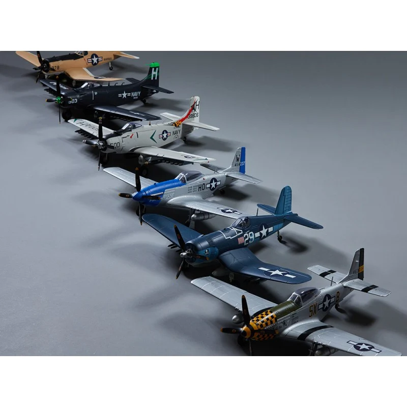 Avion RC 750mm P-51D Mustang Warbird PNP kit DB003PG - Image 13