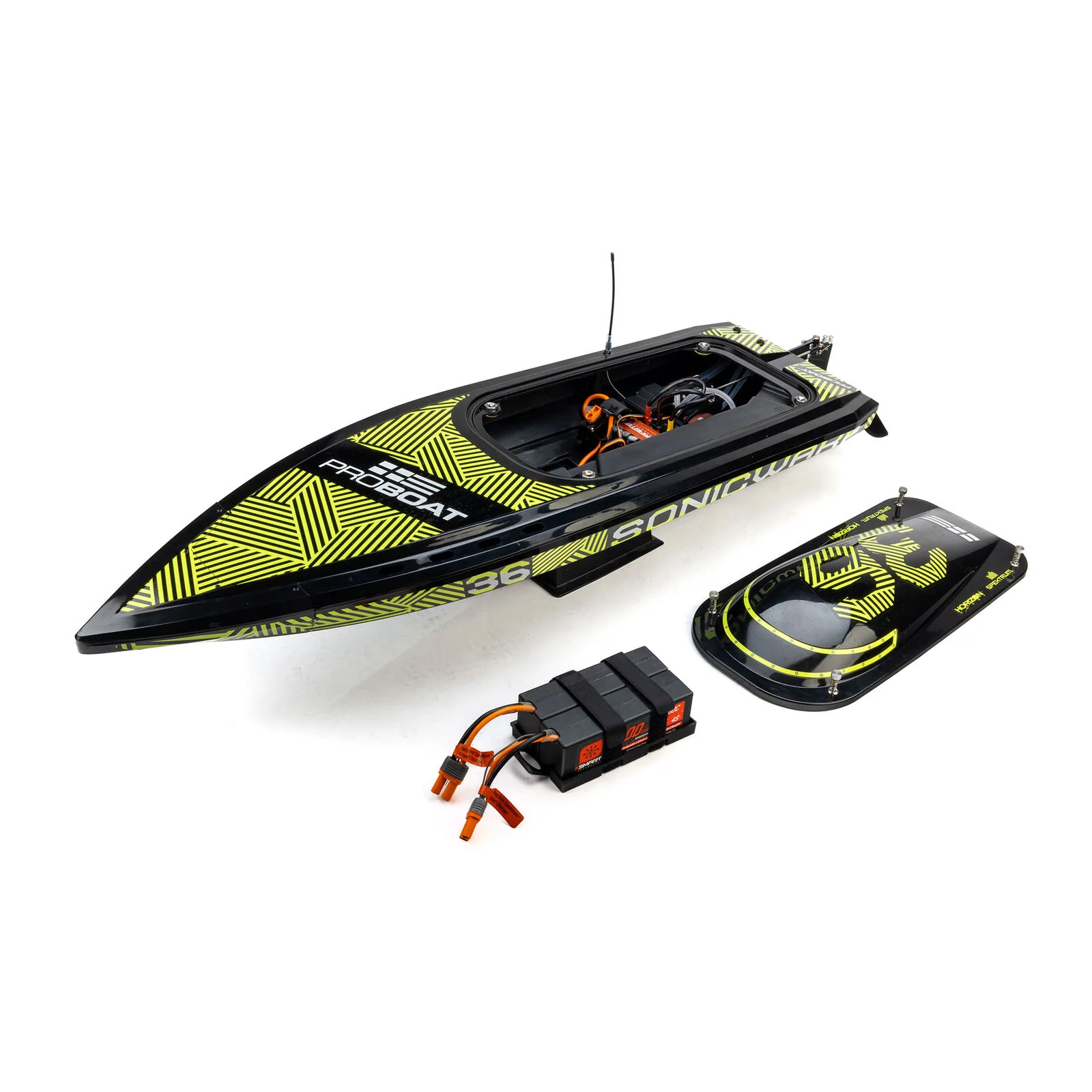 Bateau RC Sonicwake 36 V3 Brushless RTR ProBoat PRB-2171T1 - Image 7