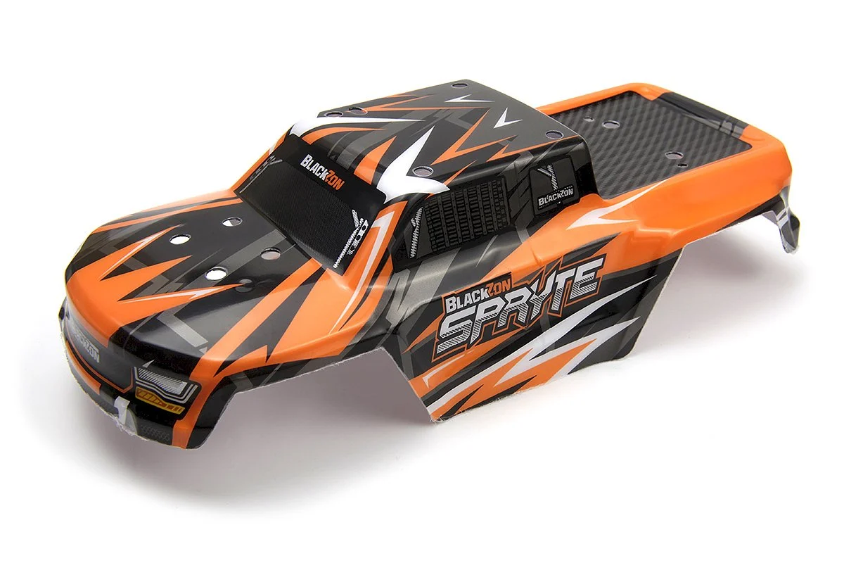 Carrosserie orange Blackzon Spryte MT - 540345