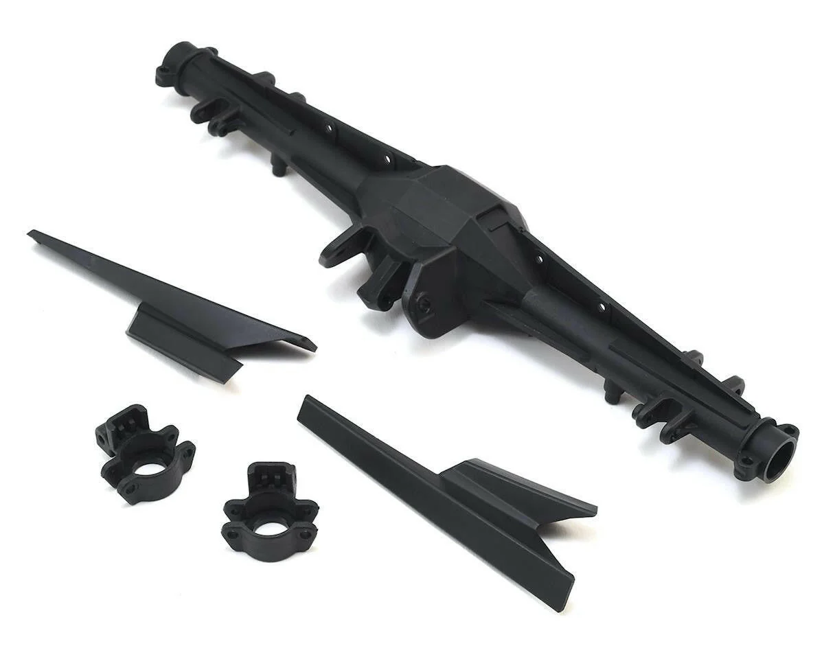 Carter d'essieu, support G et D et moyeu d'essieu Traxxas 8540