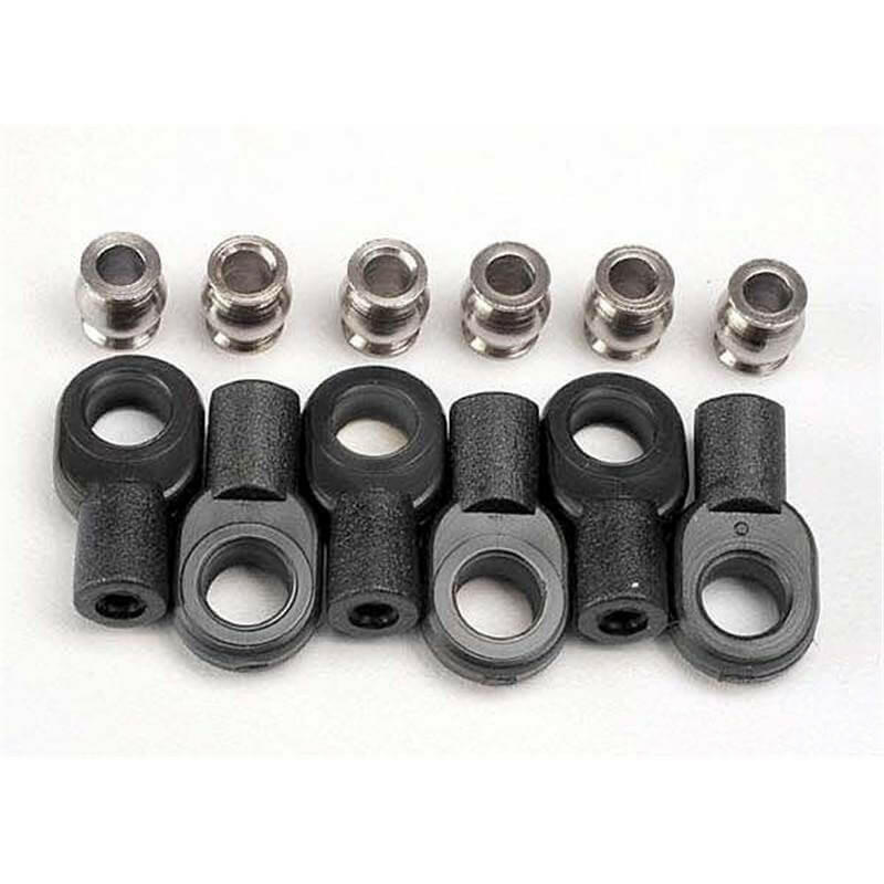 Chapes + billes x 6 - Traxxas 2742X