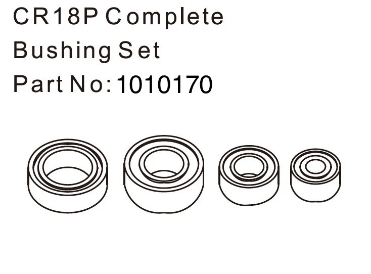 Complete Bushing Set - EVO 1:18