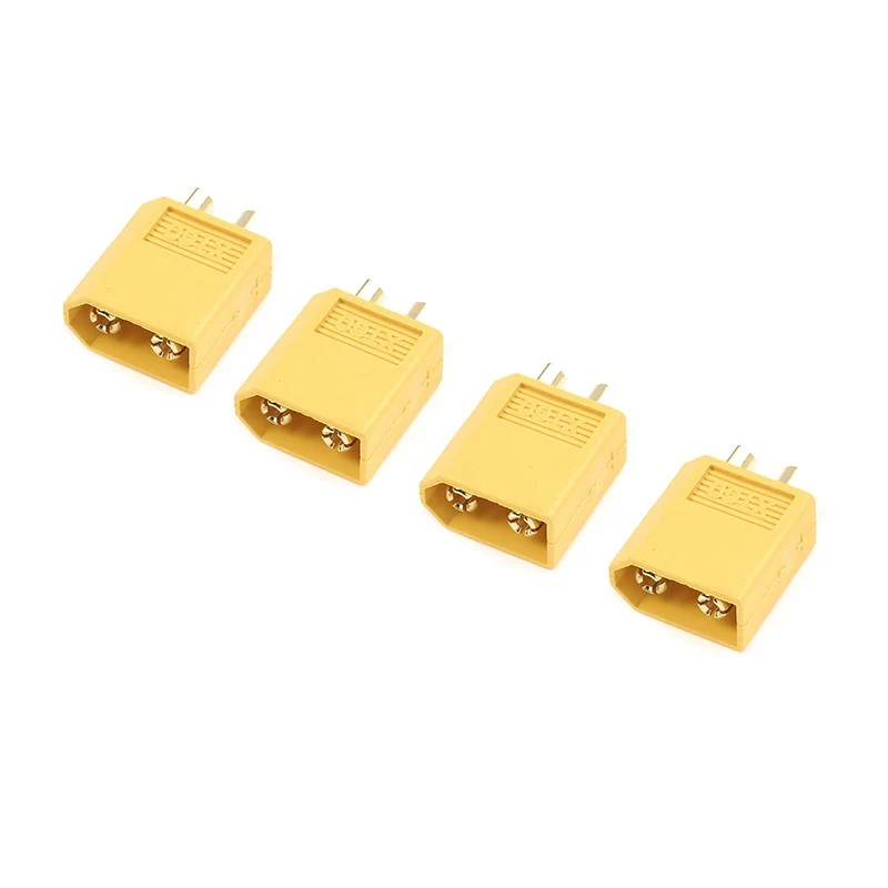 Connecteur XT60 Mâle (x4) - GF-1003-003