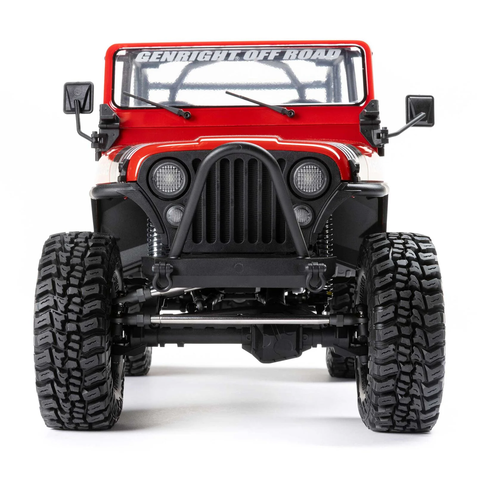 Crawler Axial 1/10 SCX10 III Jeep CJ-7 4WD charbon RTR - rouge AXI03008V2T1 - Image 10