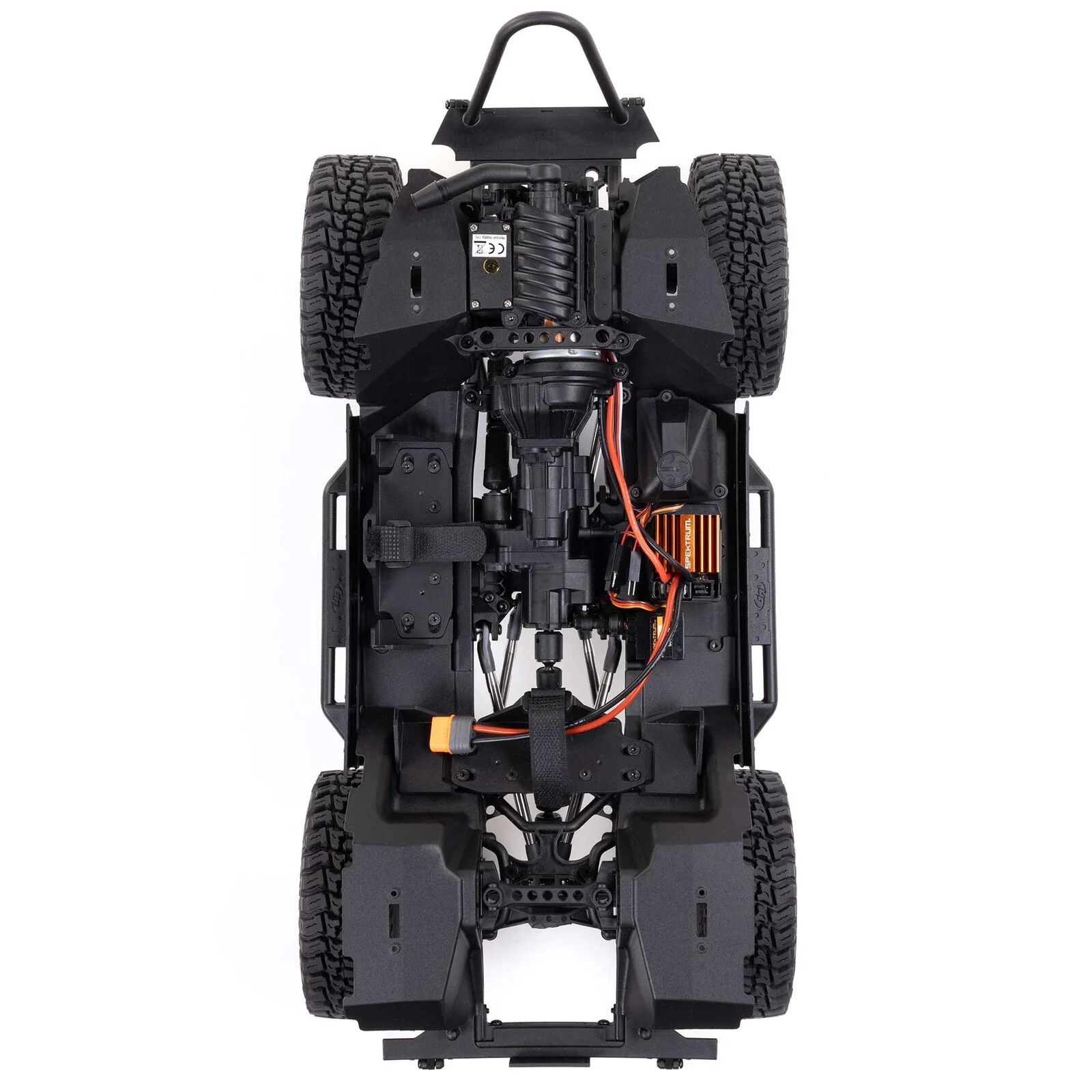 Crawler Axial 1/10 SCX10 III Jeep CJ-7 4WD charbon RTR - rouge AXI03008V2T1 - Image 14