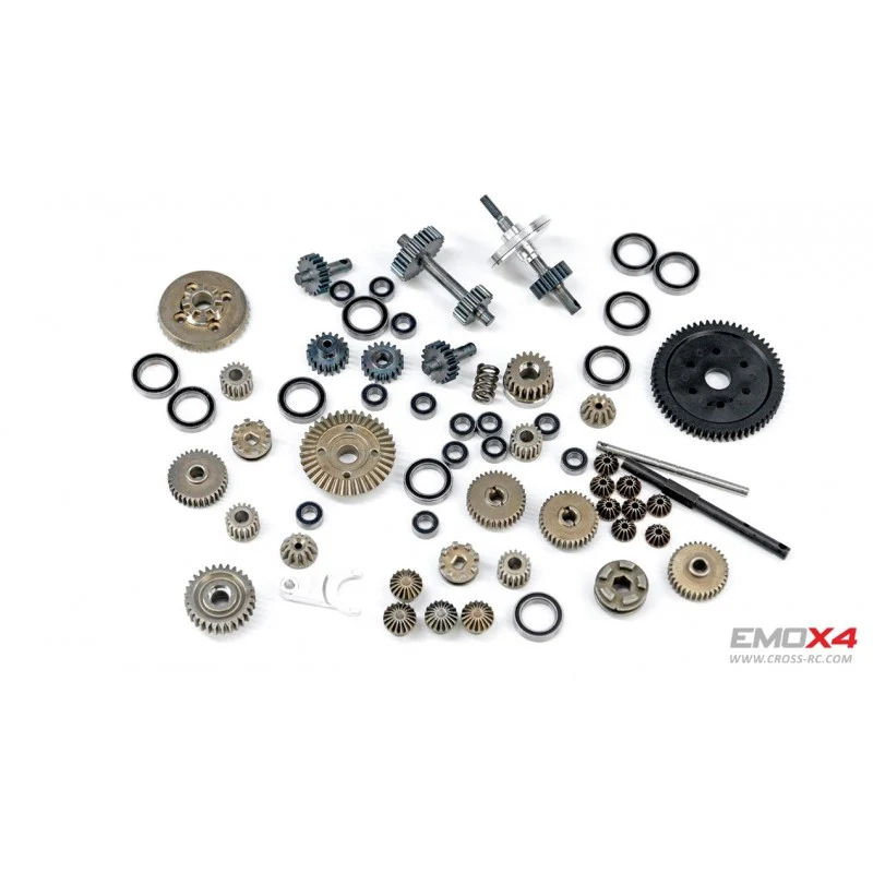 Crawler Cross RC EMO X4 1/8 ARTR gris - CRO90100180 - Image 11