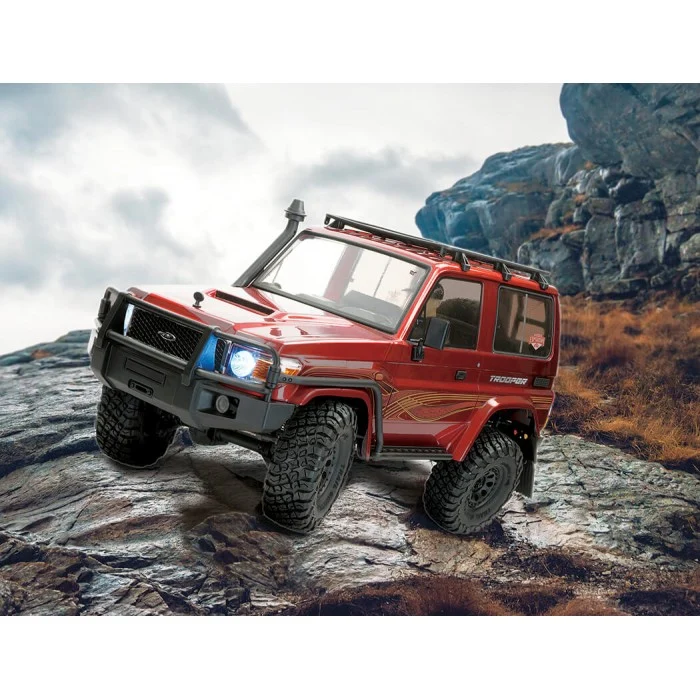 Crawler FTX Outback Trooper 4X4 RTR 1/10 Trail - 5473 rouge - Image 12