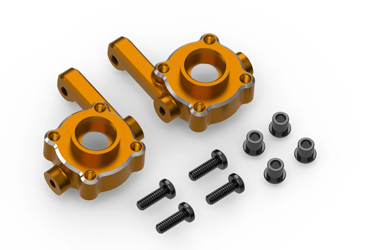 Ensemble de broches de direction en aluminium (orange) HP161146