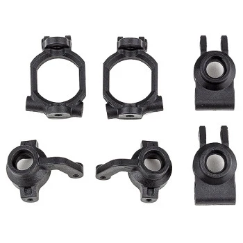 Ensembles de roulettes et bloc de direction Rival MT10 Team Associated - AS25818