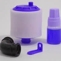 Filtre à air Fastrax 1/8e avec huile reconstructible - Bleu - FAST960B