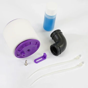 Filtre à air Fastrax 1/8e avec huile reconstructible - Violet - FAST960P