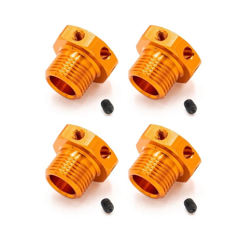 Hexagones de roues 17mm avec vis de maintien STRX-223