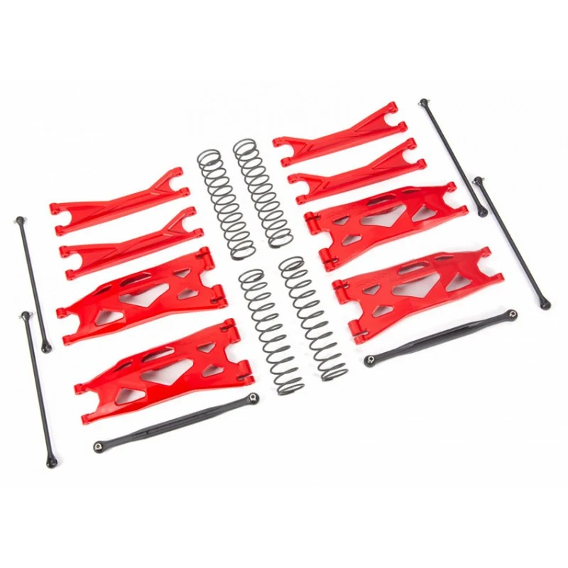 Kit de suspension Large Rouge XMaxx Wide Maxx - Traxxas 7895R