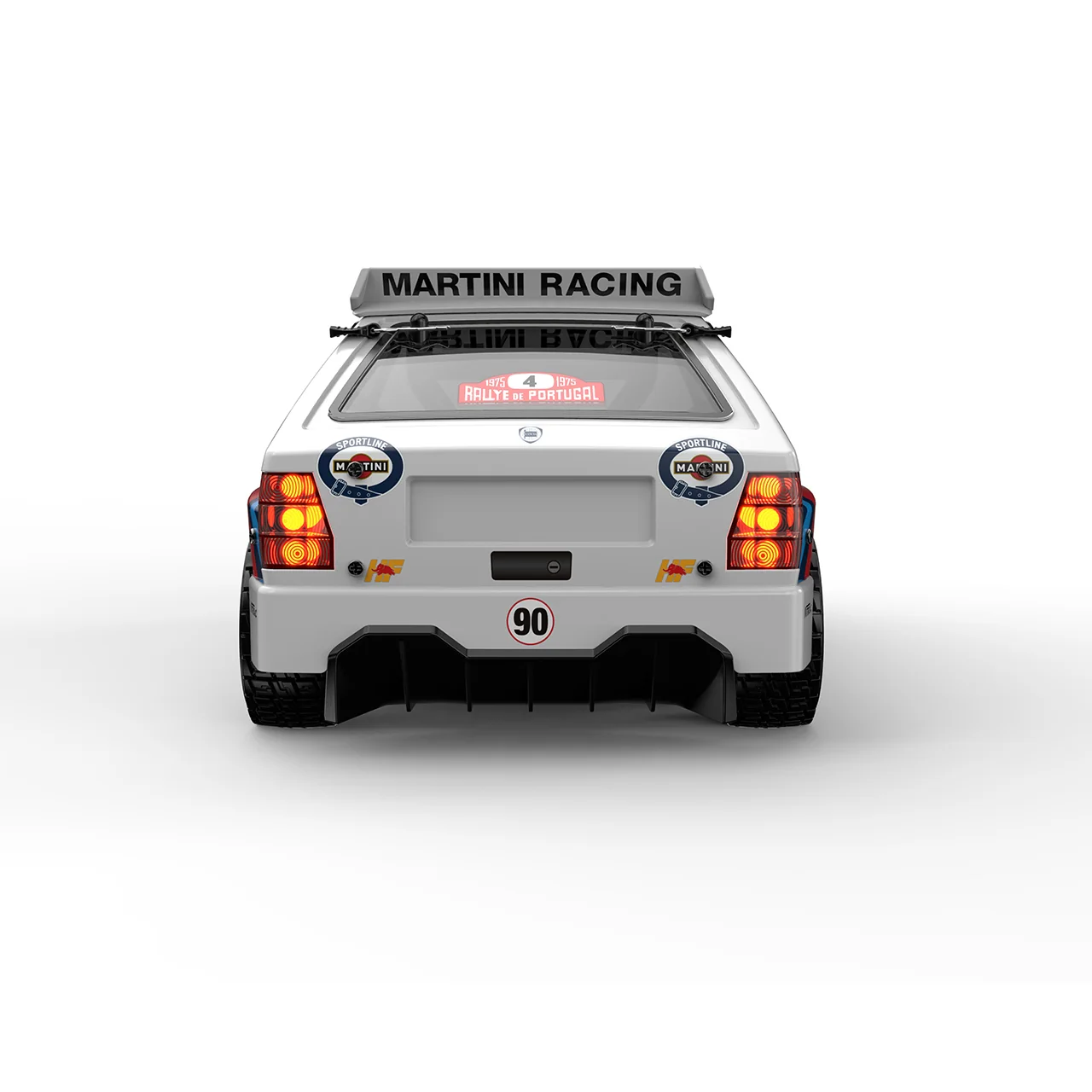 Voiture de rallye Lancia Delta 4WD RTR MJX Hyper GO 14302 1/14 - Image 5