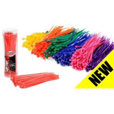 Lot de 50 Colliers nylon Rouge 2,5x100mm Corally
