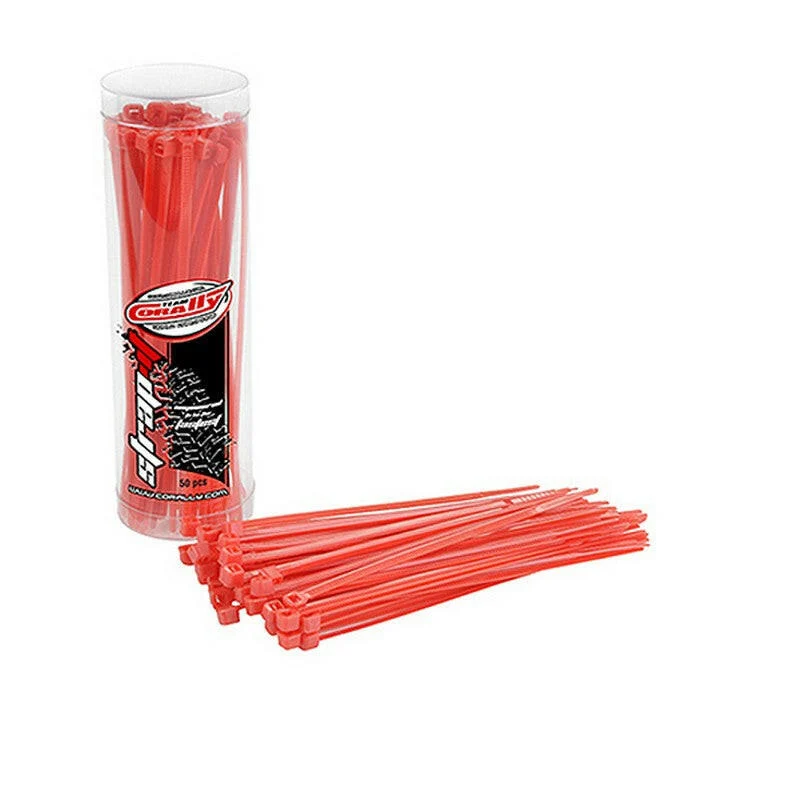 Lot de 50 Colliers nylon Rouge 2,5x100mm Corally - Image 2