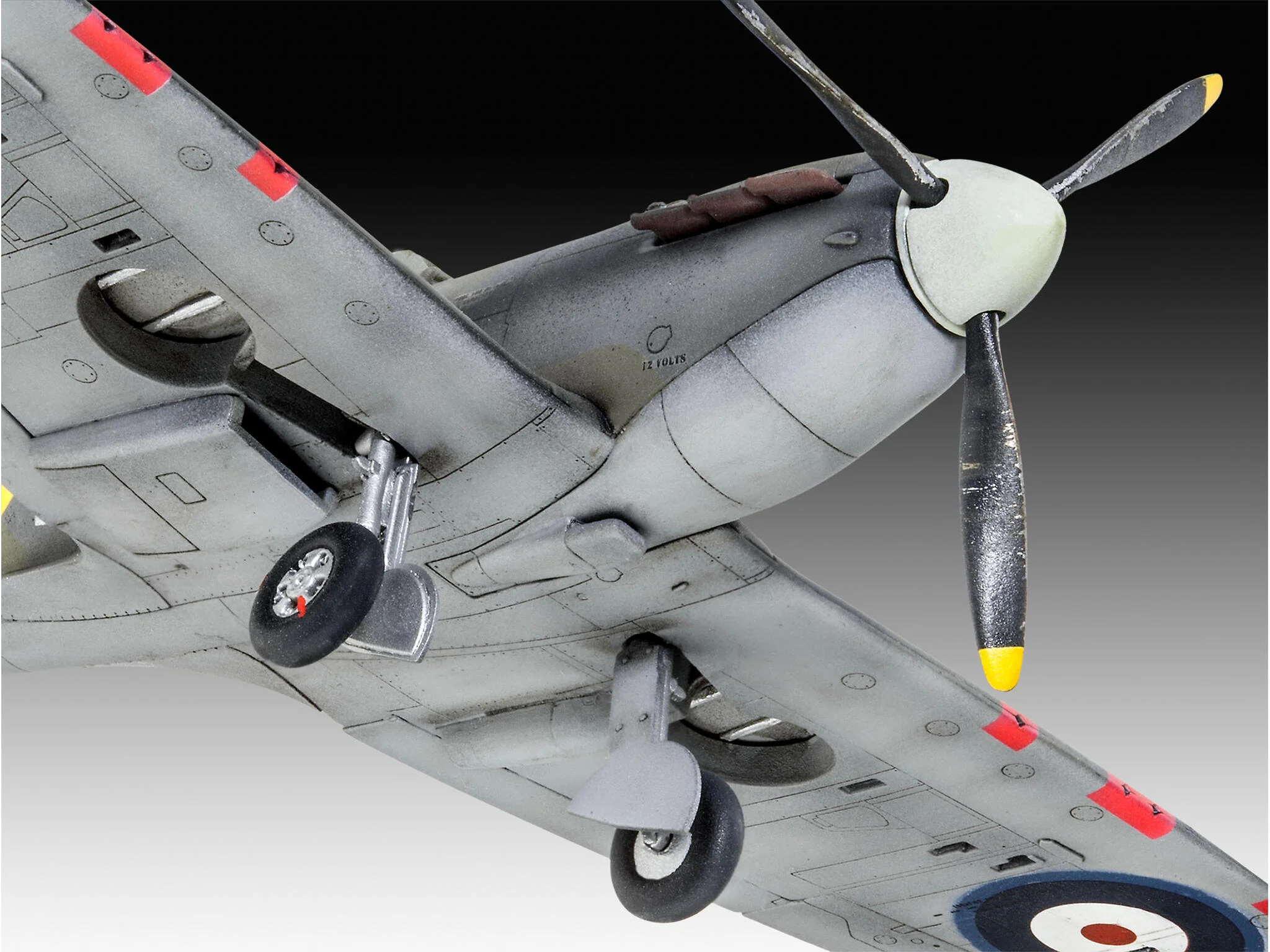 Maquette avion Revell 03953 Spitfire MK.IIA - Image 4