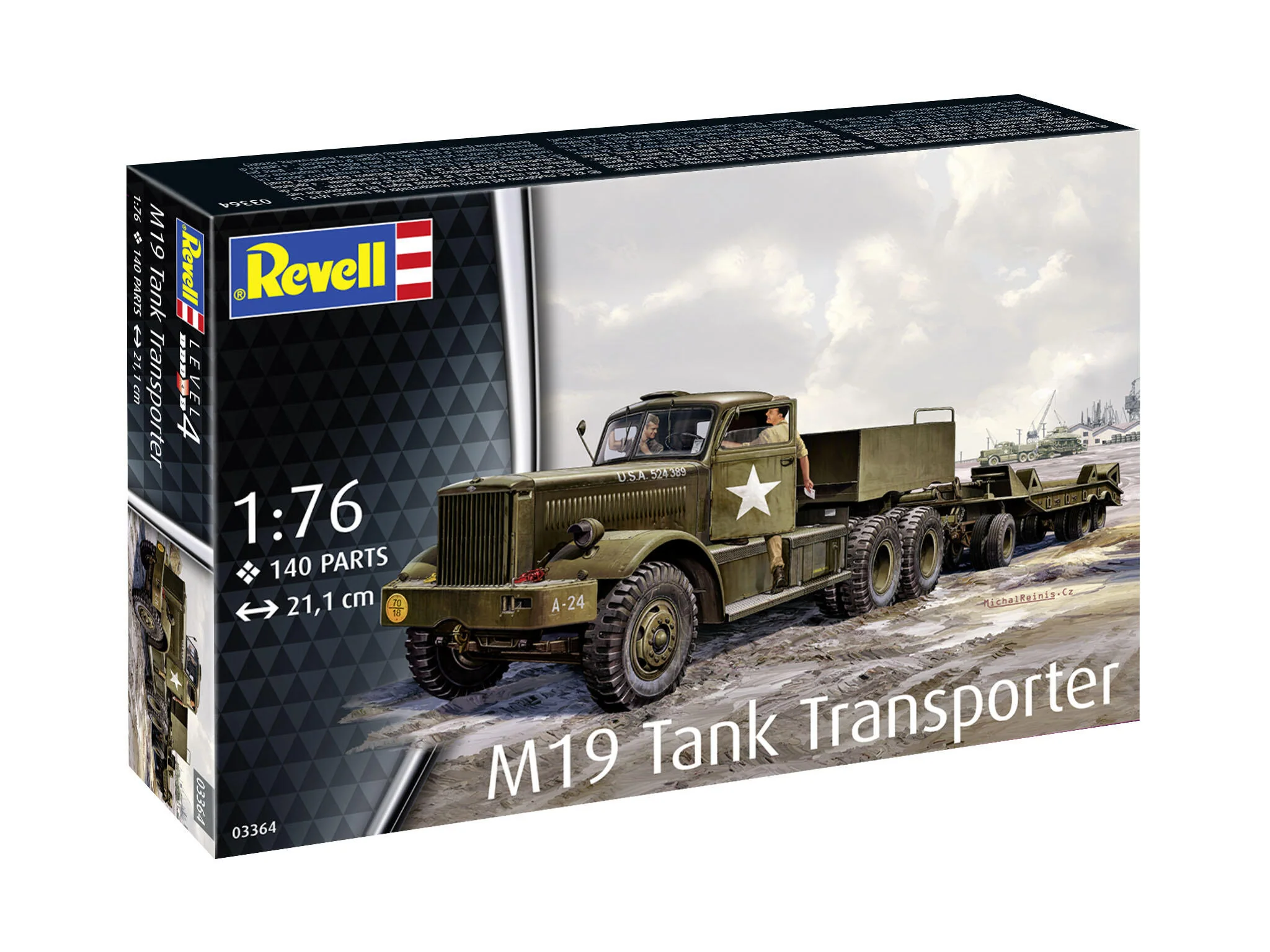 Maquette militaire Revell 03364 M19 Tank Transporter - Image 7