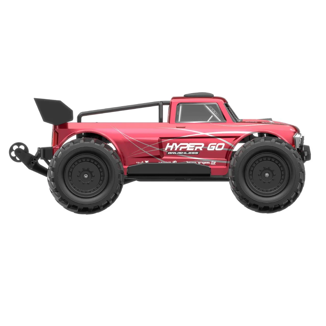 Monster truck brushless 4WD RTR MJX Hyper GO 10210 rouge 1/10 - Image 3