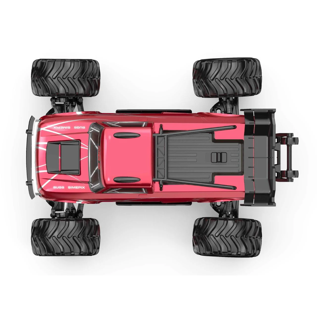 Monster truck brushless 4WD RTR MJX Hyper GO 10210 rouge 1/10 - Image 4