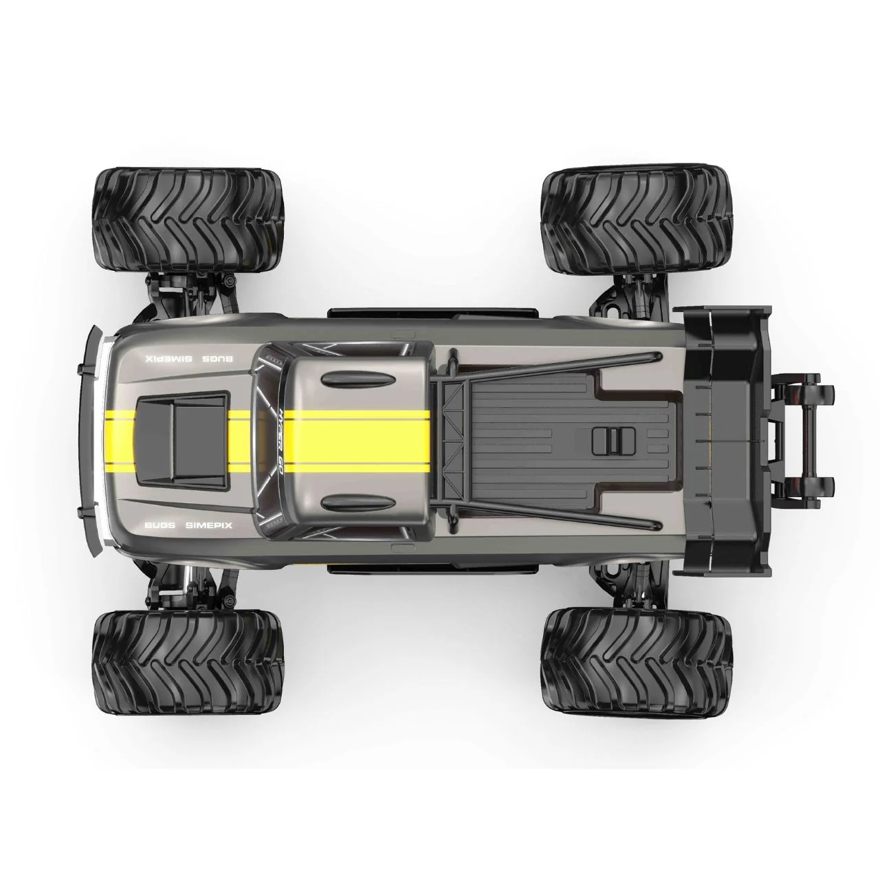 Monster truck brushless 4WD RTR MJX Hyper GO 10210 jaune 1/10 - Image 5