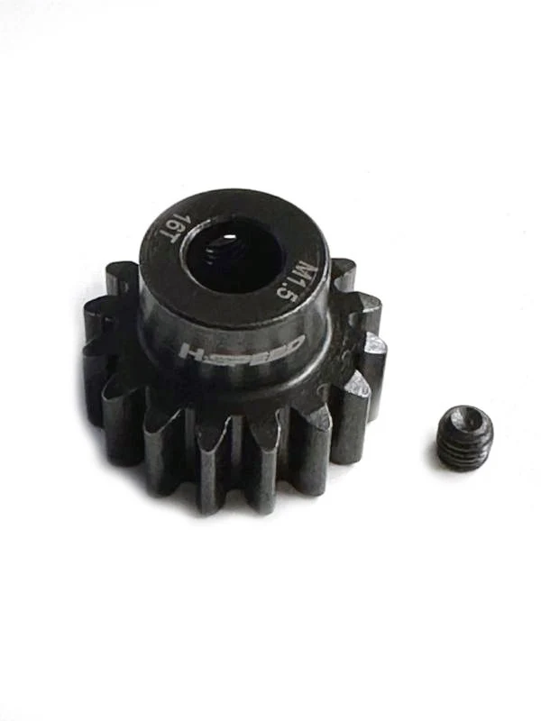 Pignon acier 16 dents M1,5 alésage 8mm