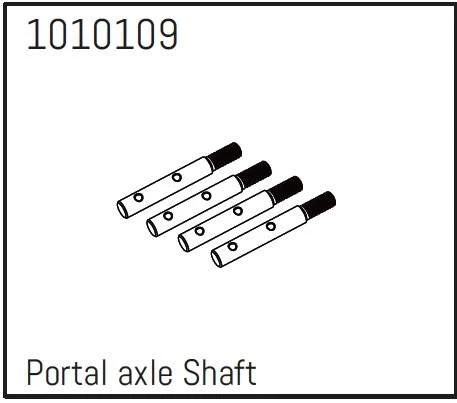 Portal Axle Shafts - PRO Crawler 1:18 (4)