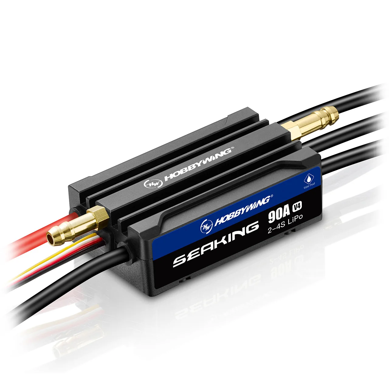 Régulateur de bateau Hobbywing Seaking 90A HW30302362 V4 (2-4s LiPo)