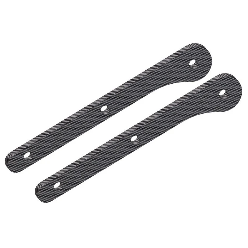 Renfort de châssis - Avant - pour pièce C-00180-104 - Graphite 2.5mm - 2 pcs - Corally - C-00180-255