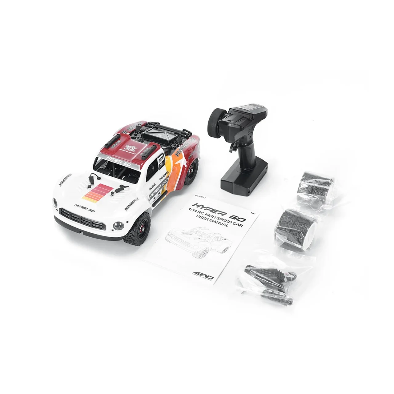 Short Course 4WD RTR MJX Hyper GO 14211 1/14 - Image 5