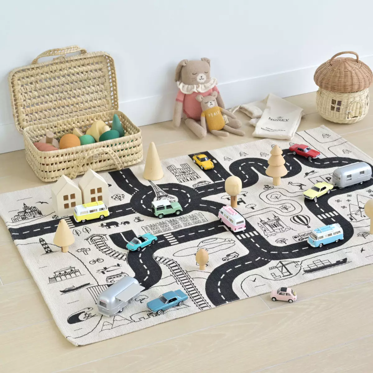 Tapis de jeu routes de France pour miniatures 1/43 Norev T24000 - Image 7