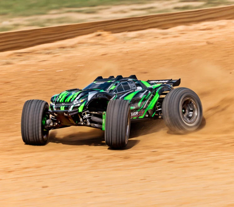 Traxxas Rustler 4x4 Ultimate VXL vert 1/10 RTR - 67097-4 - Image 2