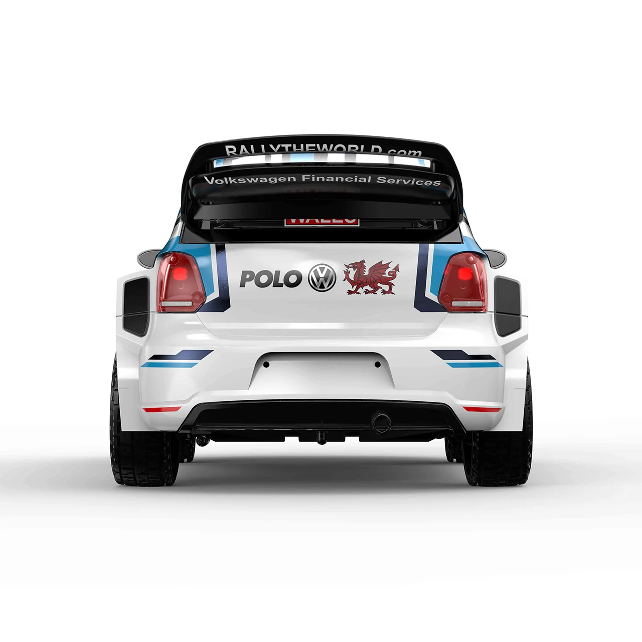 Voiture de rallye Volkswagen Polo R WRC 4WD MJX Hyper GO 10304 1/10 - Image 3