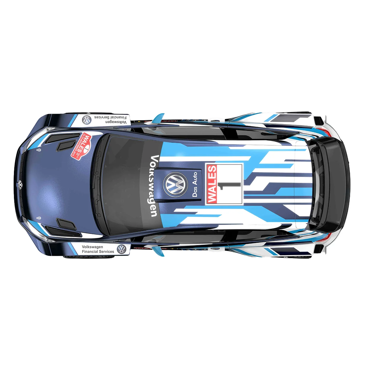 Voiture de rallye Volkswagen Polo R WRC 4WD MJX Hyper GO 10304 1/10 - Image 4
